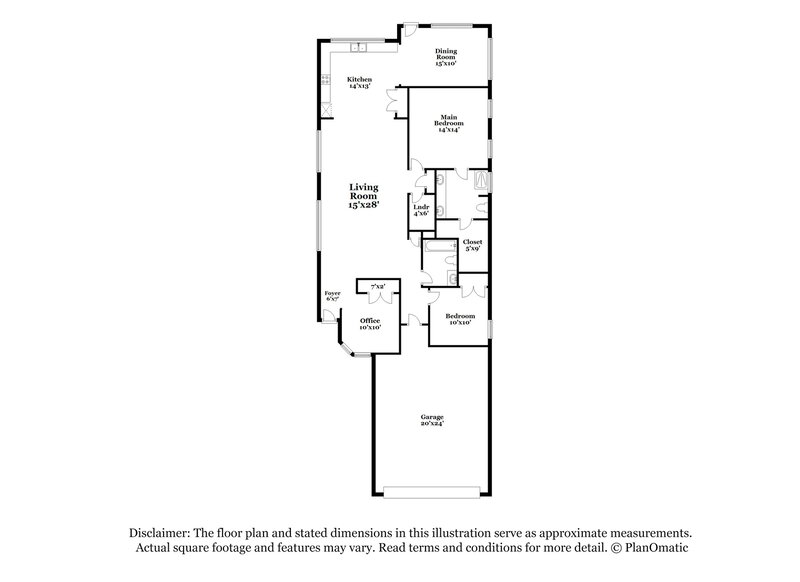 1,800/Mo, 108 Ohoopee Dr Griffin, GA 30223 Floorplan View