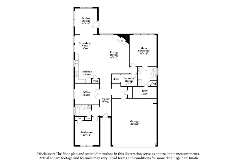 2,015/Mo, 217 Nuttall Dr Griffin, GA 30223 Floorplan View