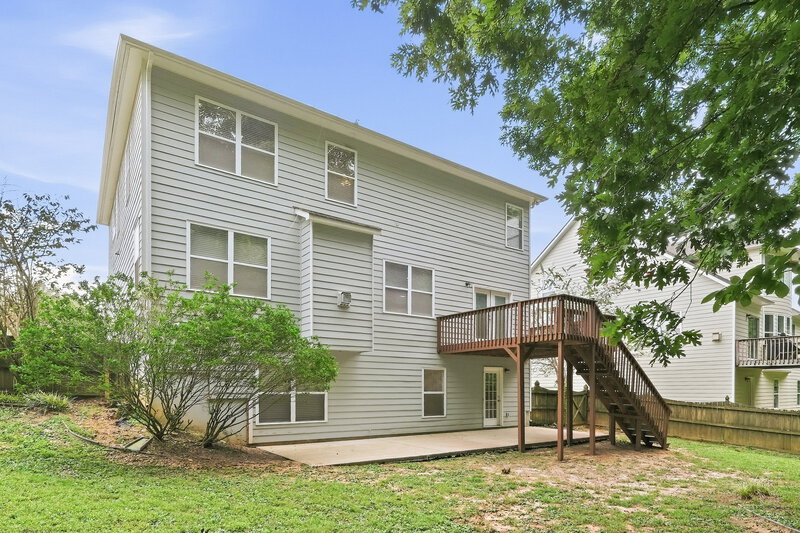 2,460/Mo, 934 Mill Creek Ave Canton, GA 30115 Rear View