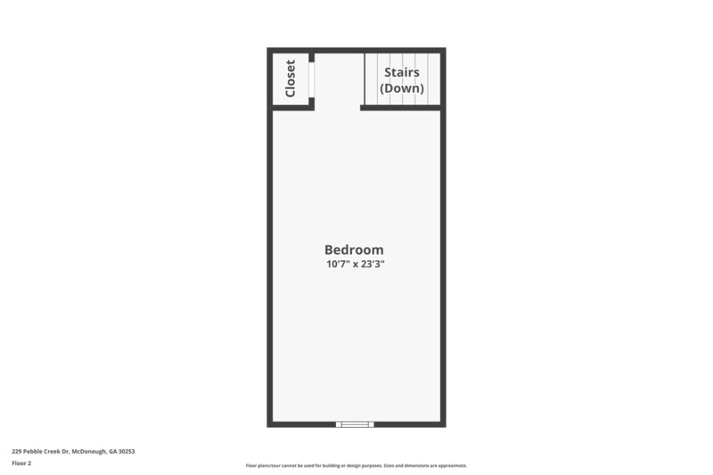 2,060/Mo, 229 Pebble Creek Dr McDonough, GA 30253 Floorplan View 2