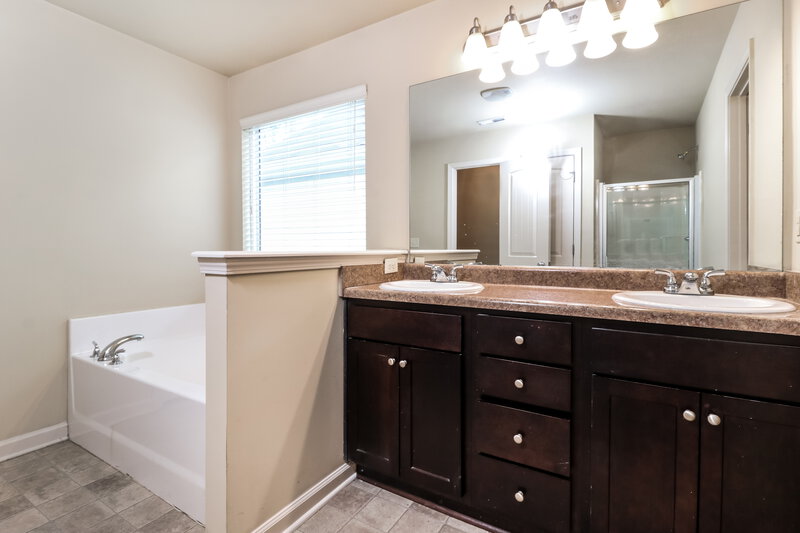 2,090/Mo, 1629 Swamp Cabbage Dr Lawrenceville, GA 30045 Main Bathroom View 2