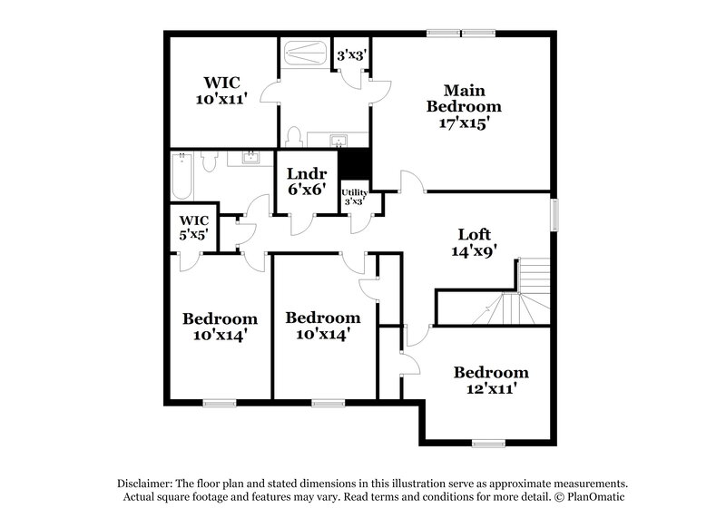 2,340/Mo, 367 Greenwalk Place Hoschton, GA 30548 Floorplan View 2