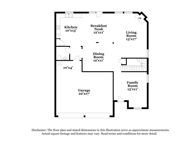 2,420/Mo, 741 Collingsworth Ln Lawrenceville, GA 30043 Floor Plan View