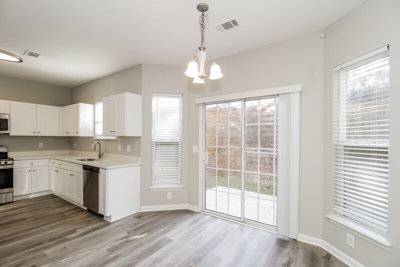 2,120/Mo, 7781 Parkside Dr Lithia Springs, GA 30122 Breakfast Nook View