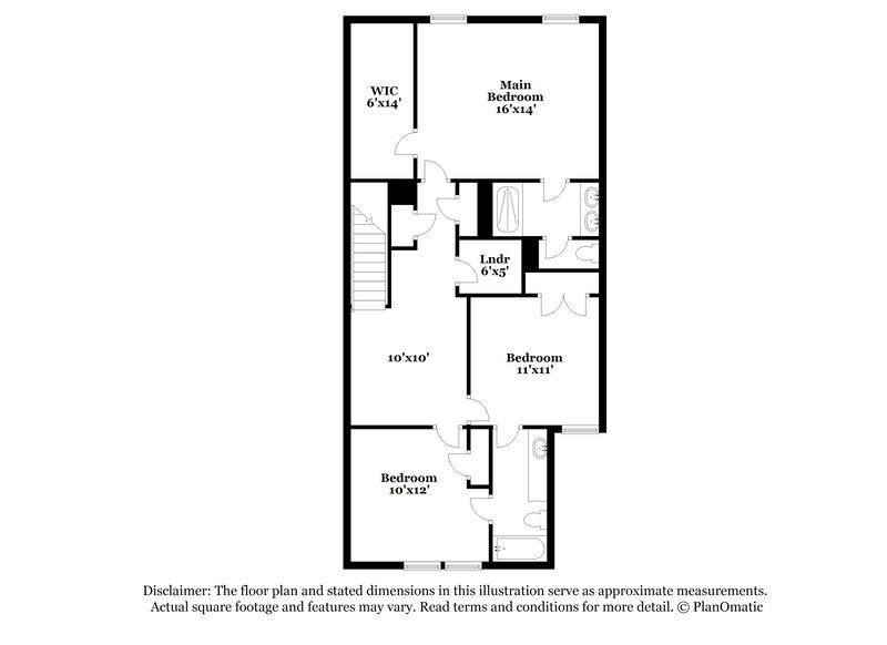 3,590/Mo, 1672 Villageside Ct Lawrenceville, GA 30043 Floor Plan View 2