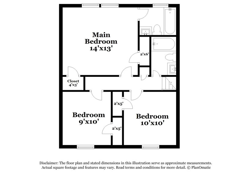 1,620/Mo, 242 Rustin Dr Dallas, GA 30157 Floor Plan View 3