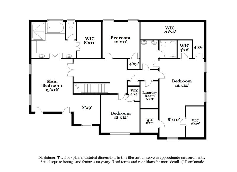 2,845/Mo, 129 Stargaze Rdg Canton, GA 30114 Floor Plan View 2