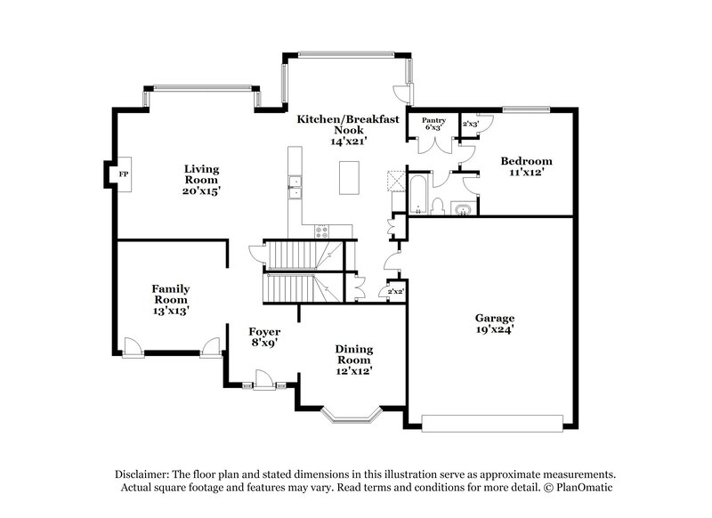2,845/Mo, 129 Stargaze Rdg Canton, GA 30114 Floor Plan View 3