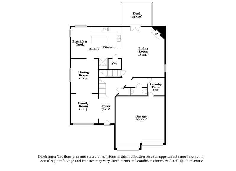 2,895/Mo, 2444 McIntosh Dr Locust Grove, GA 30248 Floor Plan View