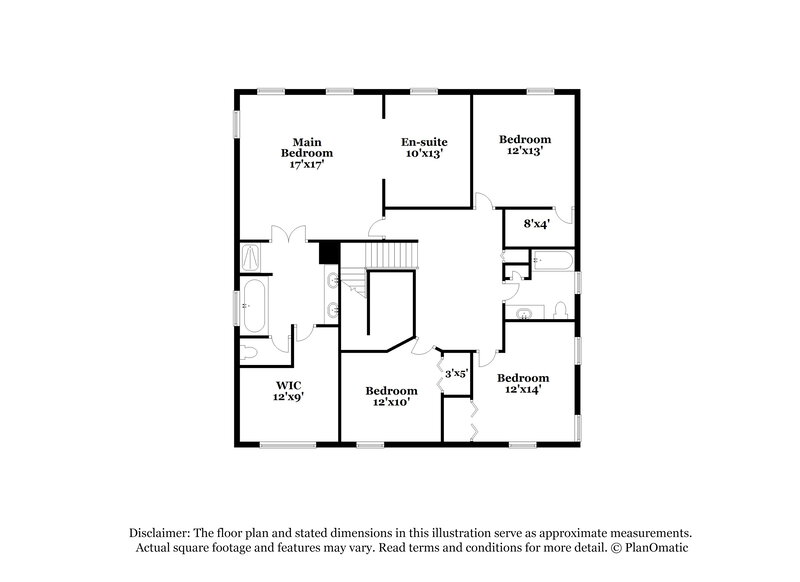 2,895/Mo, 2444 McIntosh Dr Locust Grove, GA 30248 Floor Plan View 3