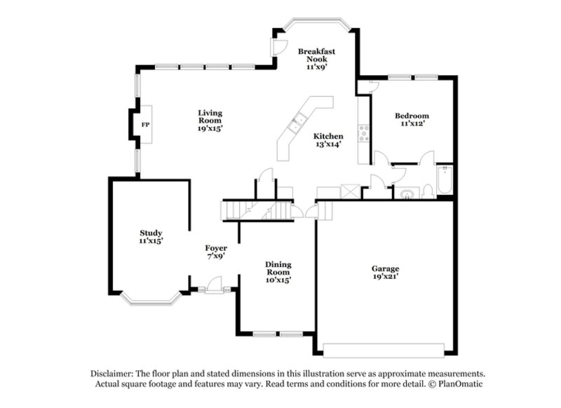 3,345/Mo, 103 Blankets Creek Way Canton, GA 30114 Floorplan View 2