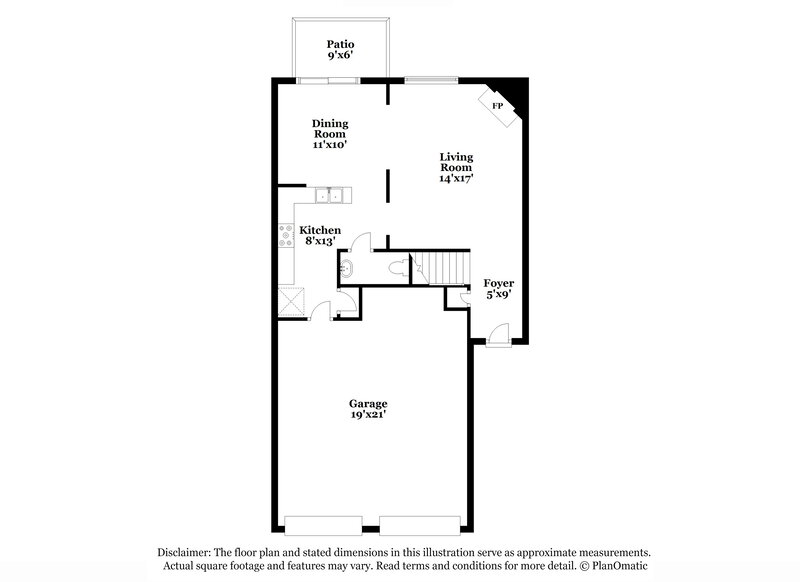 1,950/Mo, 7205 Gold Mine Ave Austell, GA 30168 Floor Plan View