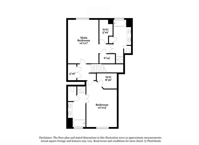 1,950/Mo, 7205 Gold Mine Ave Austell, GA 30168 Floor Plan View 2