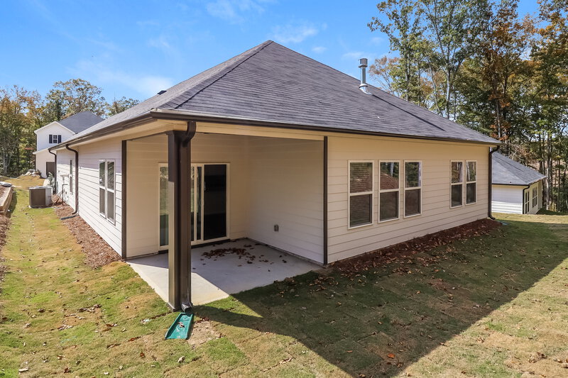 3,520/Mo, 376 Magnolia Drive Dawsonville, GA 30534 Rear View