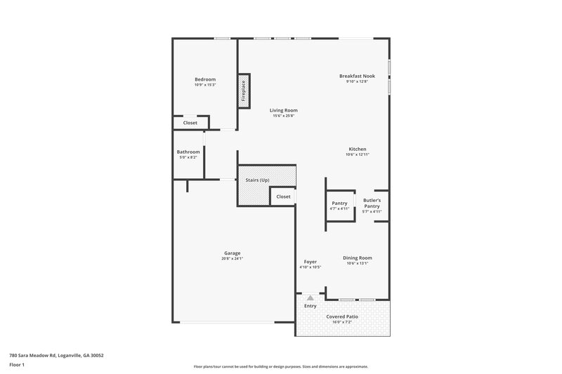 2,590/Mo, 780 Sara Meadow Rd Loganville, GA 30052 Floor Plan View