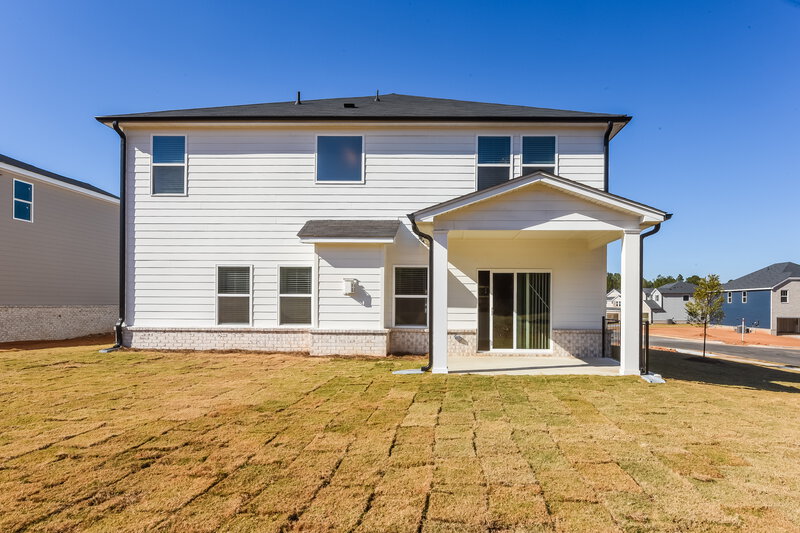 2,485/Mo, 809 Sara Meadow Rd Loganville, GA 30052 Rear View