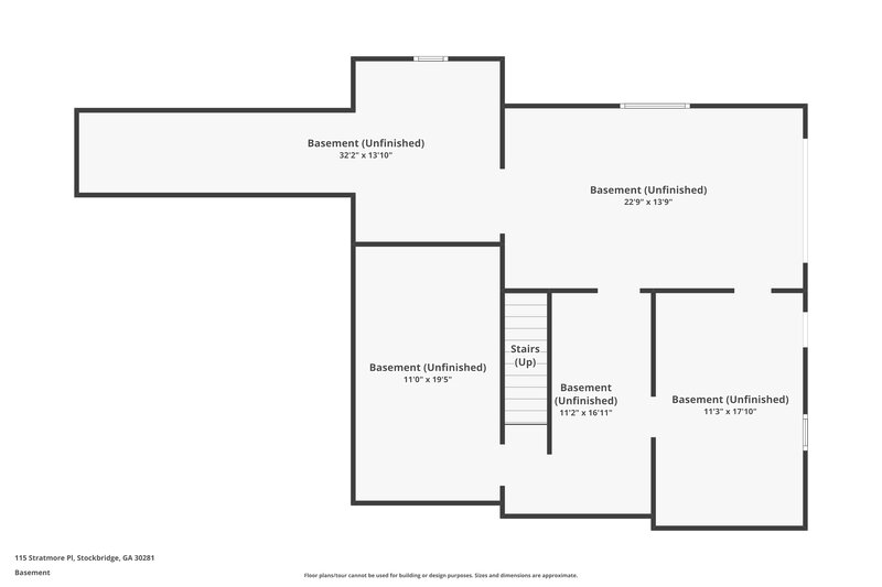 2,445/Mo, 115 Stratmore Pl Stockbridge, GA 30281 Floor Plan View 3