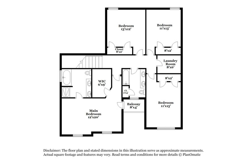 2,415/Mo, 31 Amherst Dr Winder, GA 30680 Floor Plan View 2