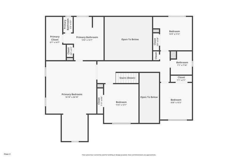 2,910/Mo, 2589 Adams Park Ln Powder Springs, GA 30127 Floorplan View 2