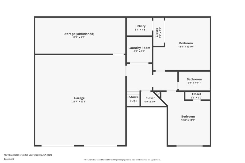 3,010/Mo, 1530 Bramlett Forest Trl Lawrenceville, GA 30045 Floor Plan View