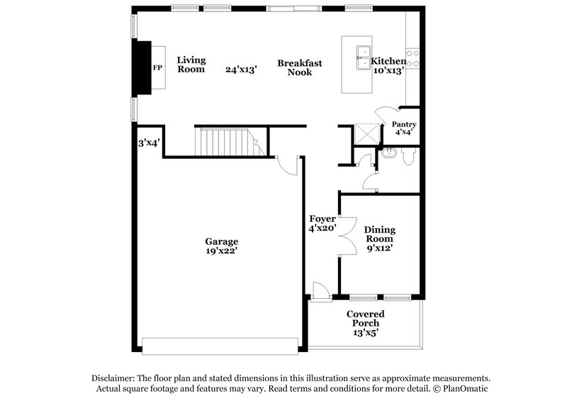 2,040/Mo, 466 Magnolia Dr Dawsonville, GA 30534 Floor Plan View