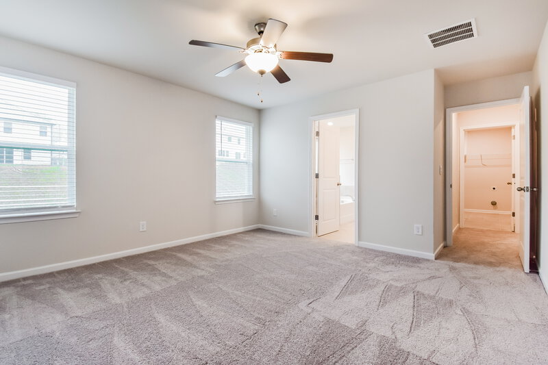 2,040/Mo, 466 Magnolia Dr Dawsonville, GA 30534 Main Bedroom View 2