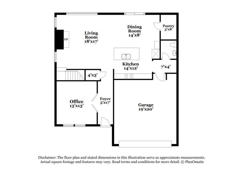 2,490/Mo, 576 Magnolia Dr Dawsonville, GA 30534 Floor Plan View