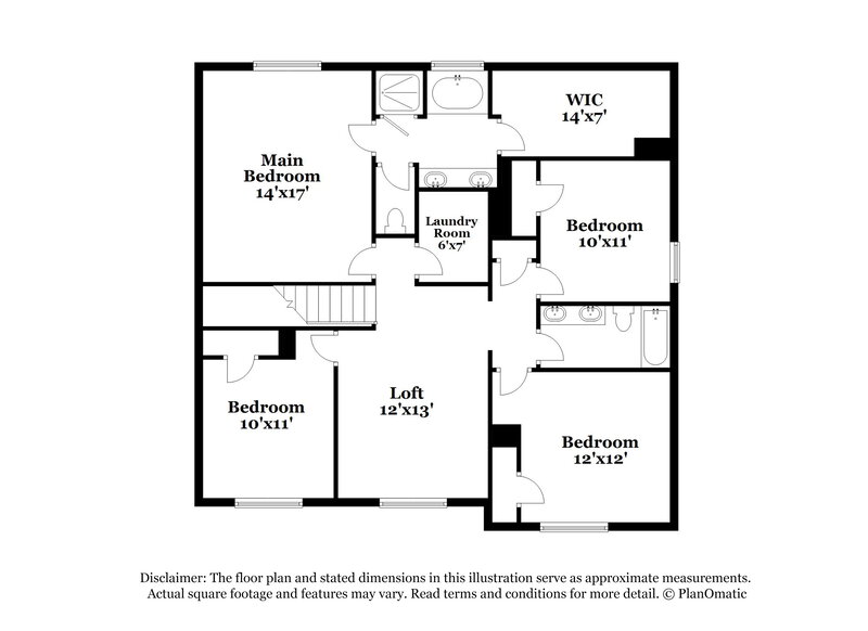 2,490/Mo, 576 Magnolia Dr Dawsonville, GA 30534 Floor Plan View 2