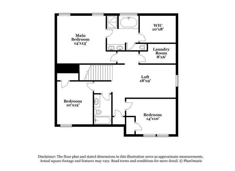 2,290/Mo, 545 Magnolia Dr Dawsonville, GA 30534 Floor Plan View