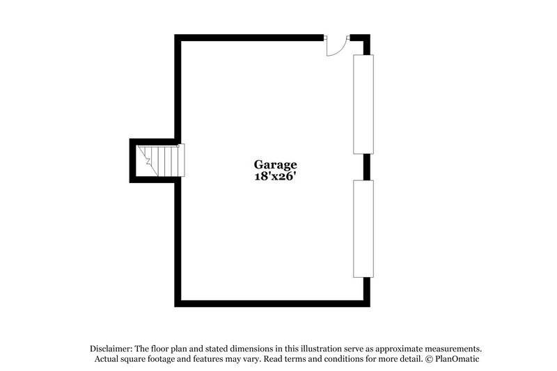 1,770/Mo, 4964 Hampstead Ln Acworth, GA 30101 Floor Plan View 3