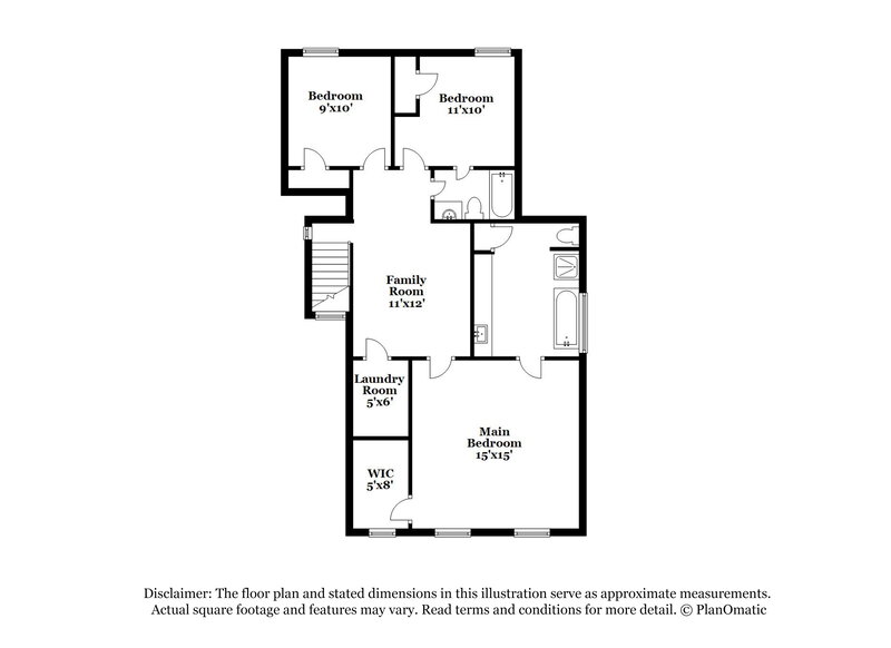 2,215/Mo, 206 Winterbury Dr Canton, GA 30114 Floorplan View 2
