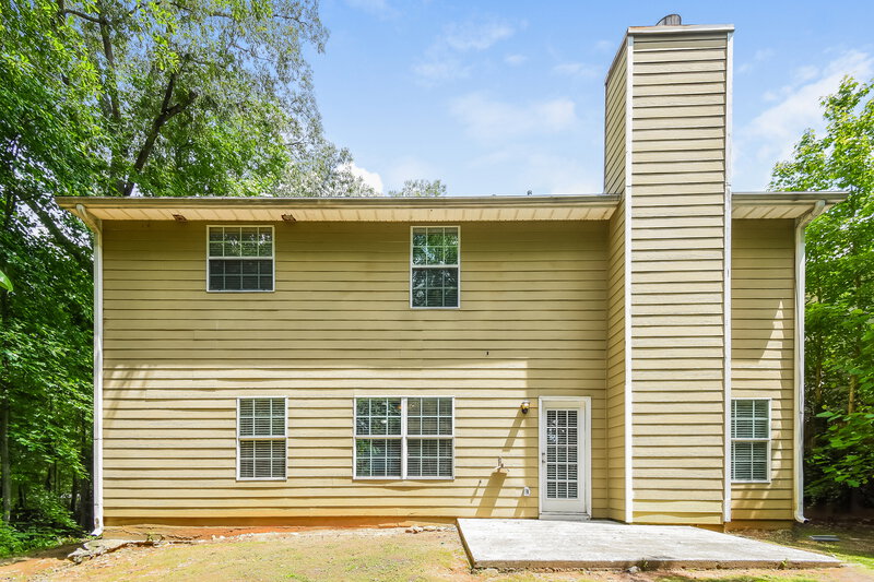 2,845/Mo, 4740 Hopewell Manor Dr Cumming, GA 30040 Rear View 2