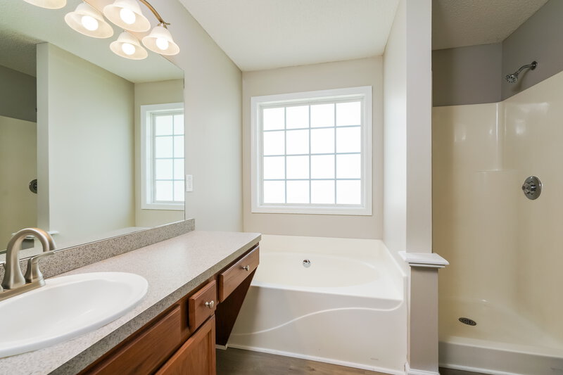 1,765/Mo, 118 Beckett Dr Dallas, GA 30132 Main Bathroom View