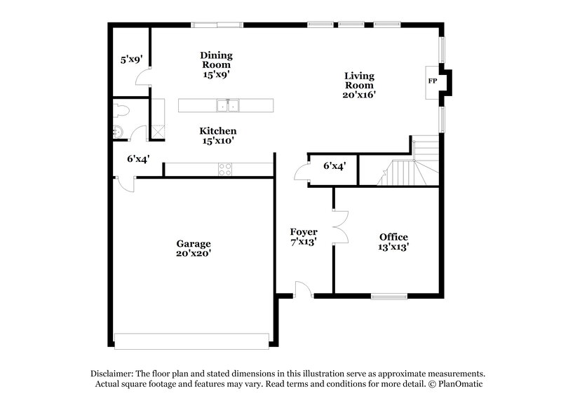 2,345/Mo, 496 Magnolia Dr Dawsonville, GA 30534 Floor Plan View