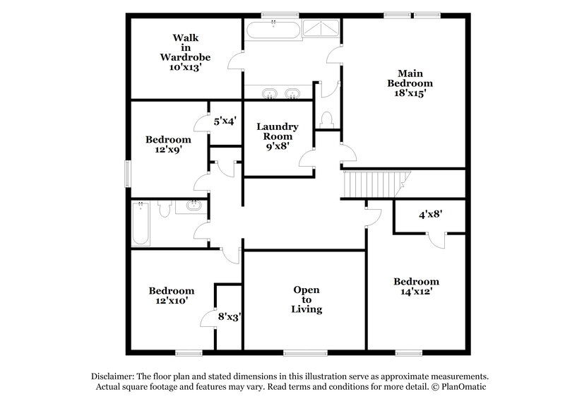 2,345/Mo, 496 Magnolia Dr Dawsonville, GA 30534 Floor Plan View 2