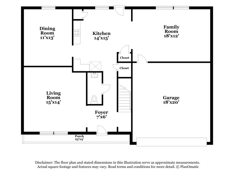 1,850/Mo, 50 Vivid Ln Dallas, GA 30132 Floor Plan View