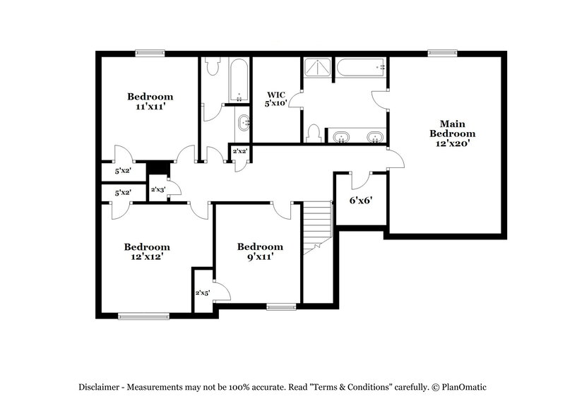 1,815/Mo, 152 Brightondale Blvd Dallas, GA 30132 Floor Plan View