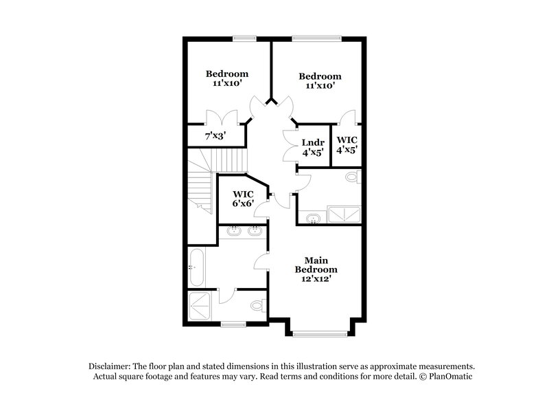 2,380/Mo, 2239 Baywood Tree Ln Snellville, GA 30078 Floor Plan View 2