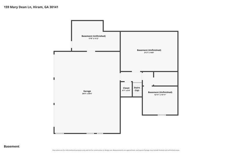 1,795/Mo, 159 Mary Dean Ln Hiram, GA 30141 Floorplan View 2