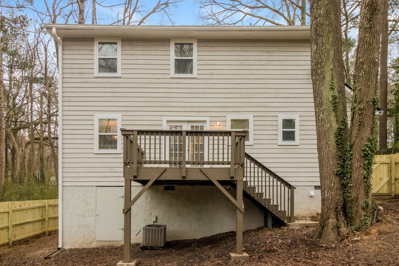 1,950/Mo, 6799 Ivy Log Dr Austell, GA 30168 Rear View