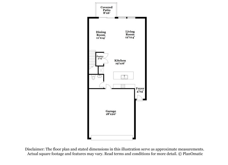 2,320/Mo, 1632 Villageside Ct Lawrenceville, GA 30043 Floorplan View