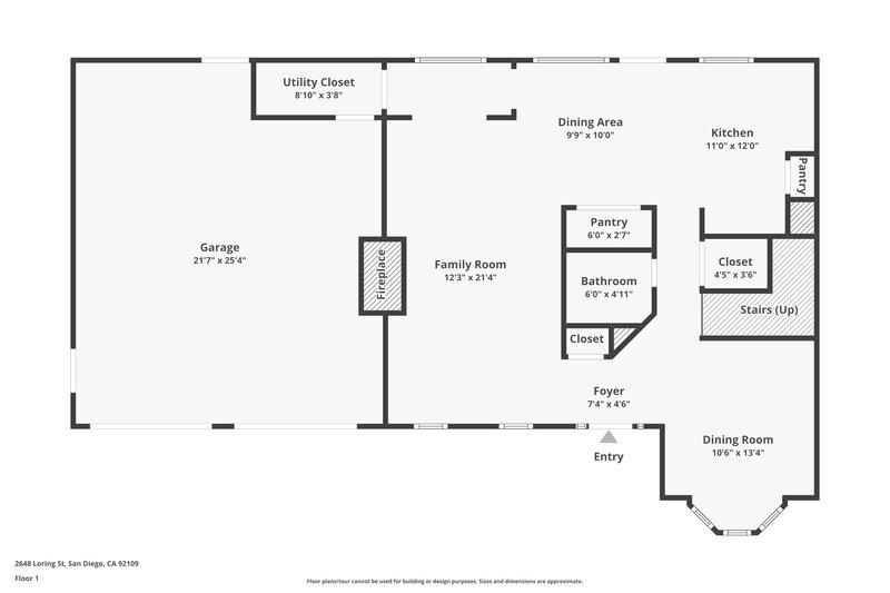 1,875/Mo, 2648 Loring Rd NW Kennesaw, GA 30152 Floor Plan View