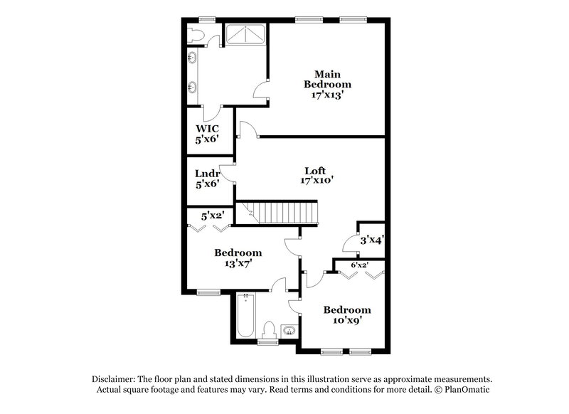 2,605/Mo, 1137 Sunny Lake Dr Lawrenceville, GA 30043 Floor Plan View 2