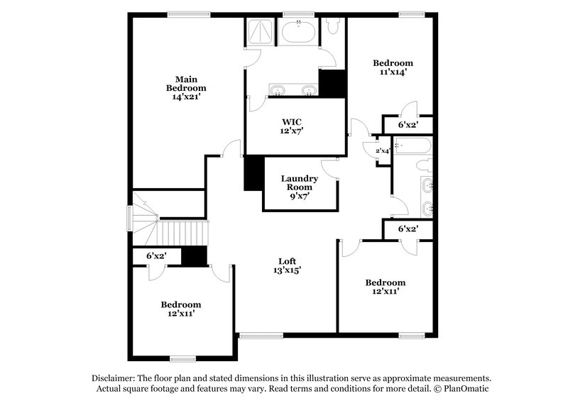 2,745/Mo, 5854 Union Grove Dr Braselton, GA 30517 Floor Plan View 2