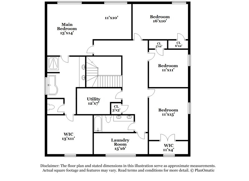 2,325/Mo, 5915 Green Ash Ct Braselton, GA 30517 Floor Plan View