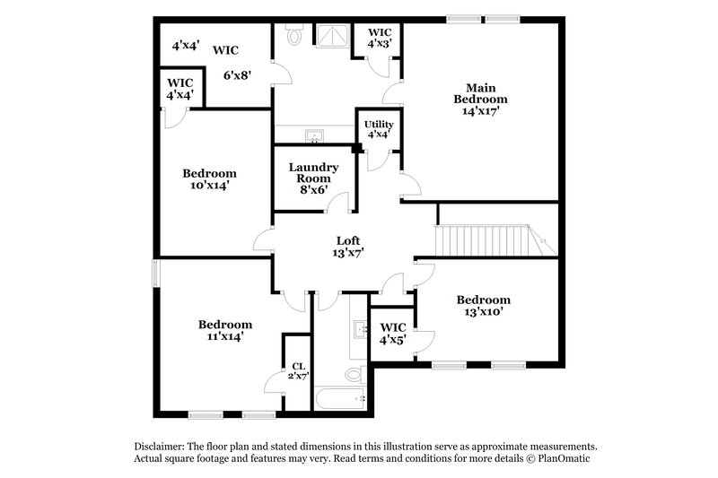 1,960/Mo, 103 Bentwater Way Hoschton, GA 30548 Floor Plan View 2