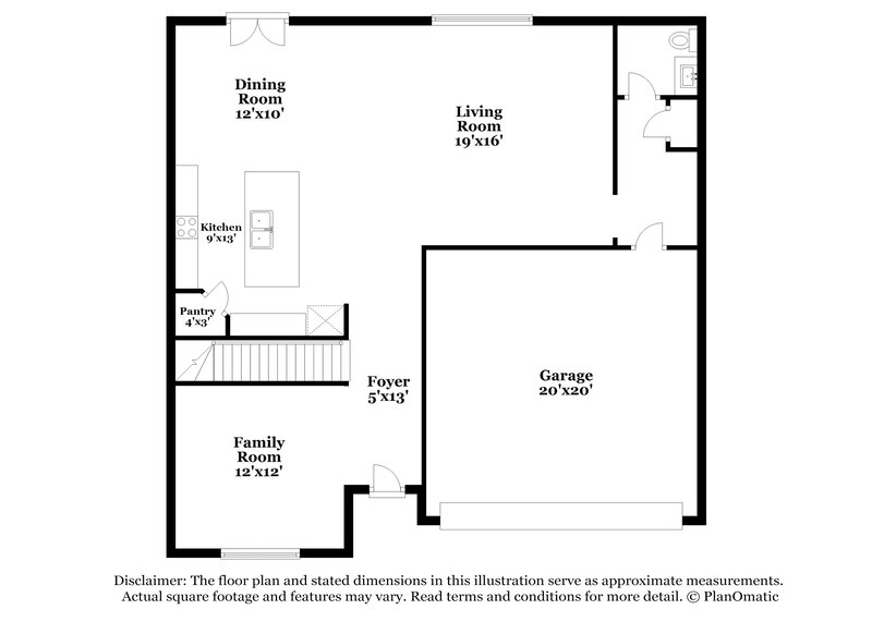 2,195/Mo, 132 Bentwater Way Hoschton, GA 30548 Floor Plan View