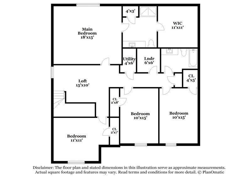 2,195/Mo, 132 Bentwater Way Hoschton, GA 30548 Floor Plan View 2