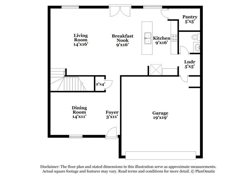 2,270/Mo, 198 Pond Court Hoschton, GA 30548 Floorplan View