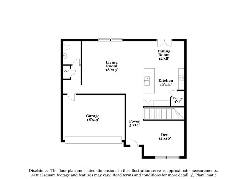 2,365/Mo, 265 Pond Court Hoschton, GA 30548 Floor Plan View